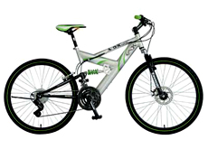 26"alloy 21 speed shimano mountain bicycle